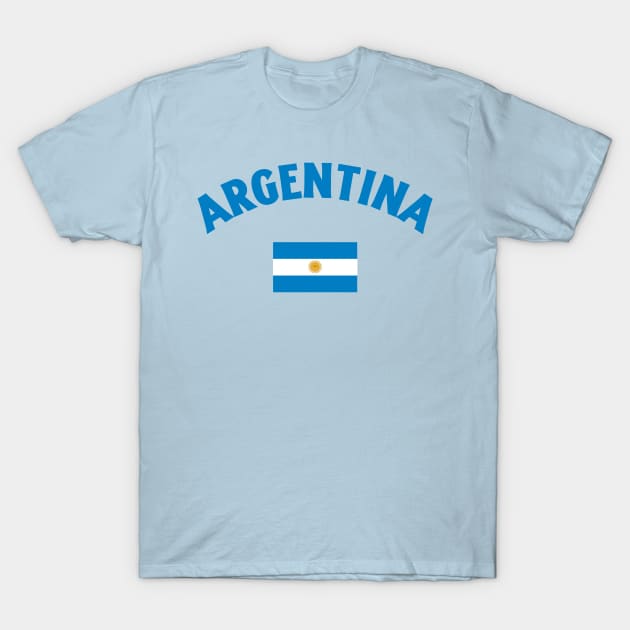 Argentina World Cup Soccer T-Shirt by Issho Ni